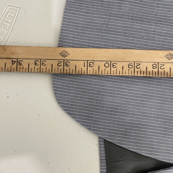 Loro Piana Sport Coat Blazer Men 44R Wool Silk Blend Grey 2 Button Joseph Abboud - Picture 13 of 16